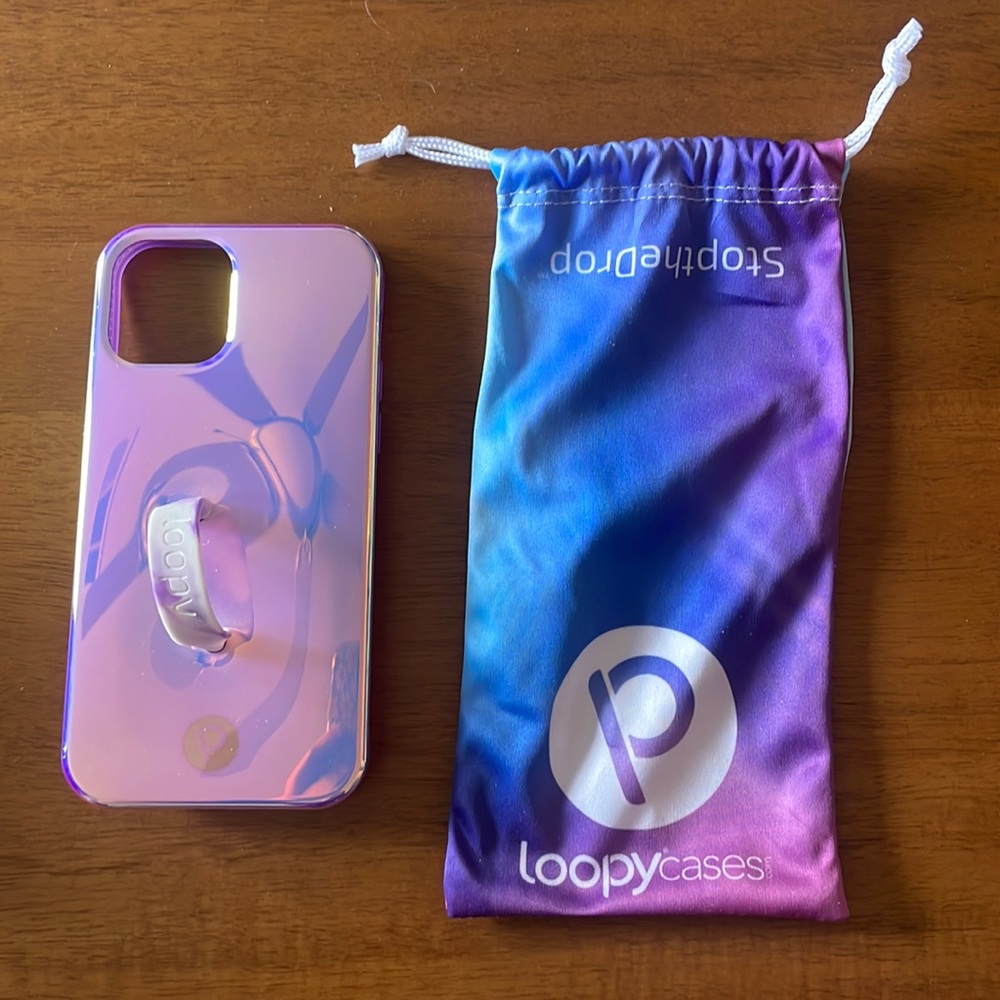 Purple/Blue Reflective Loopy Case